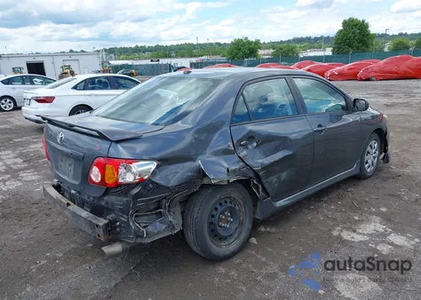 2010 Toyota Corolla S z USA, uszkodzony, nr VIN 2T1BU4EE9AC333412